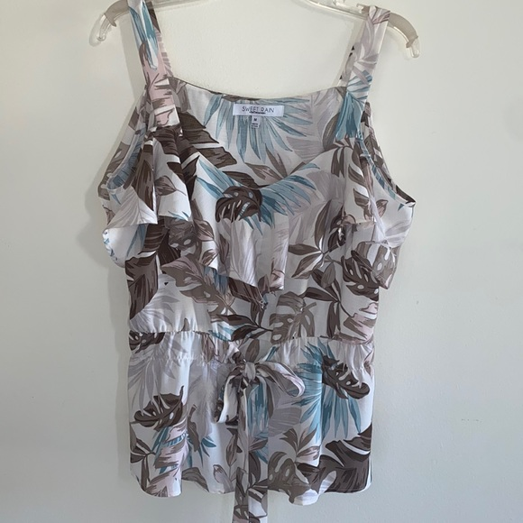 Sweet Rain Tops - Sweet‎ Rain Tropical Blouse